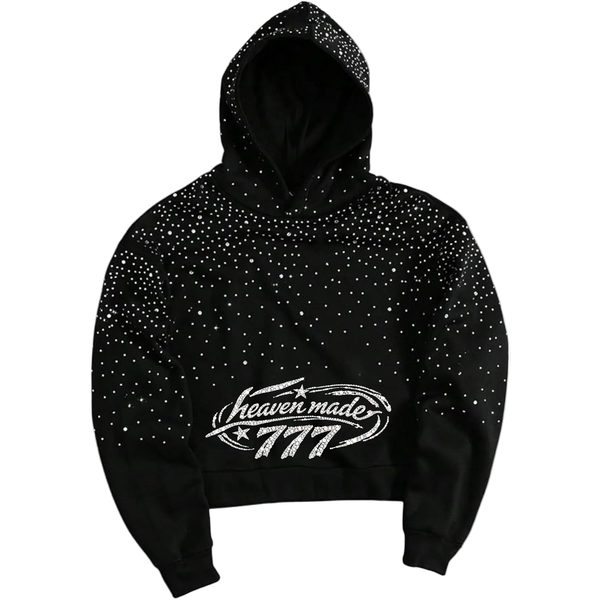 Heaven On Earth Rhinestone Hoodie